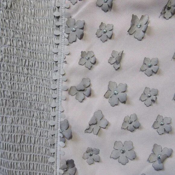 NWT Anthropologie Beguile by Byron Lars Gisella in Gray Lace Sheath Dress 20W
